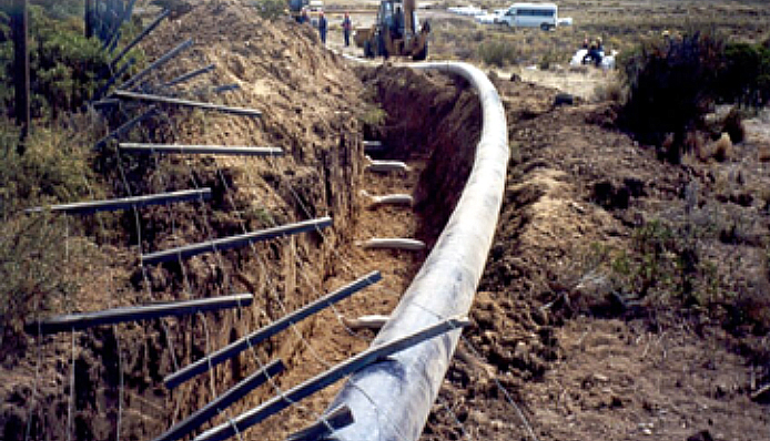 El Huemul gas pipeline